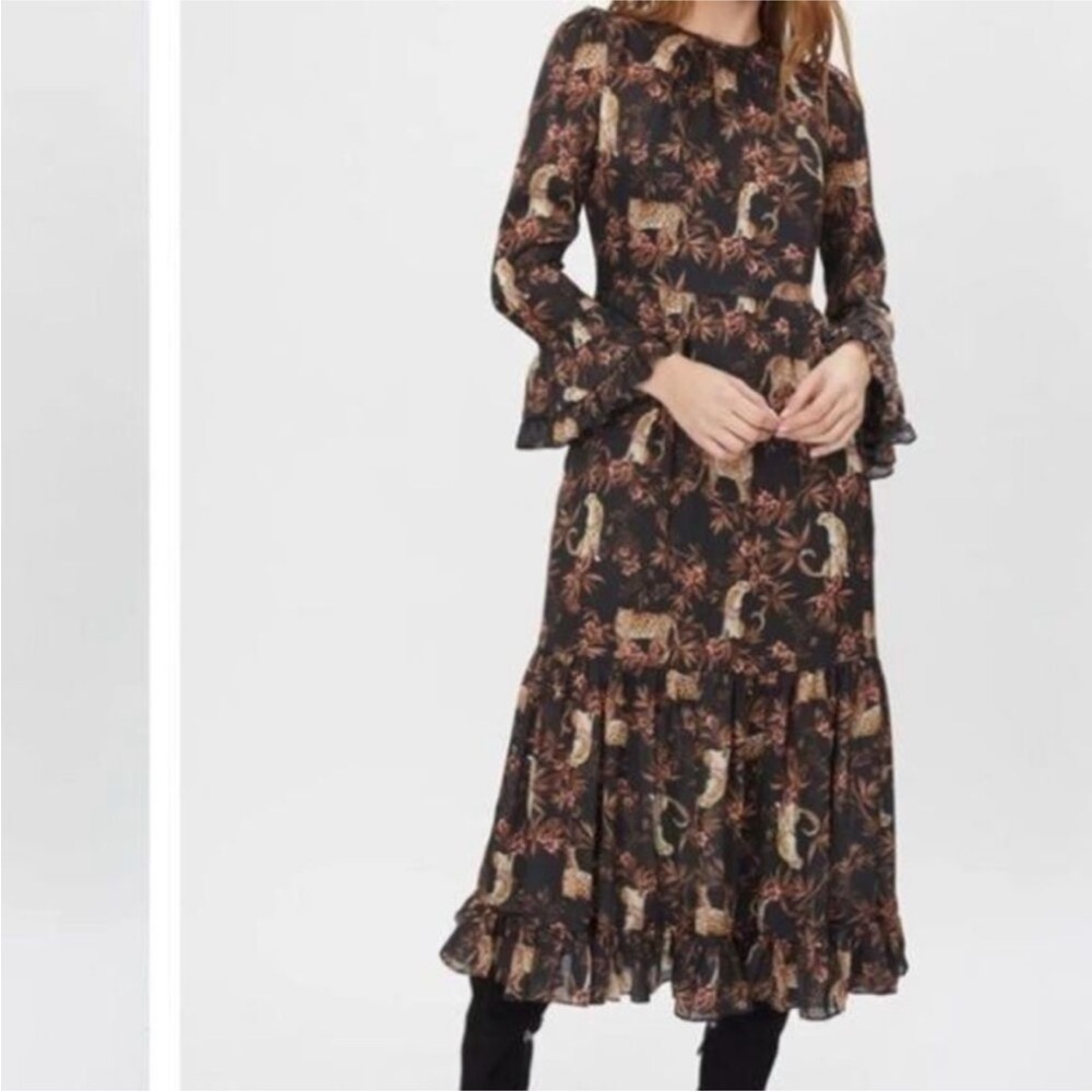 Revolve Generation  Blaine  Leopard maxi dress XS